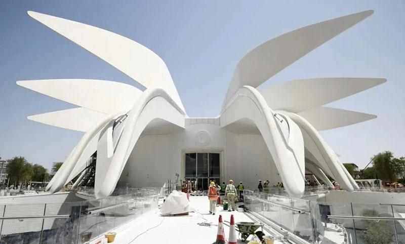 世博會阿聯酋館【會飛的建筑】