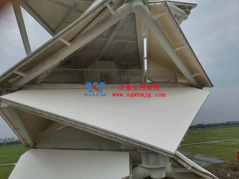 萬豪2023第8標-數智農業產業園先行啟動區塊項目設計施工總承包-瞭望塔膜結構工程