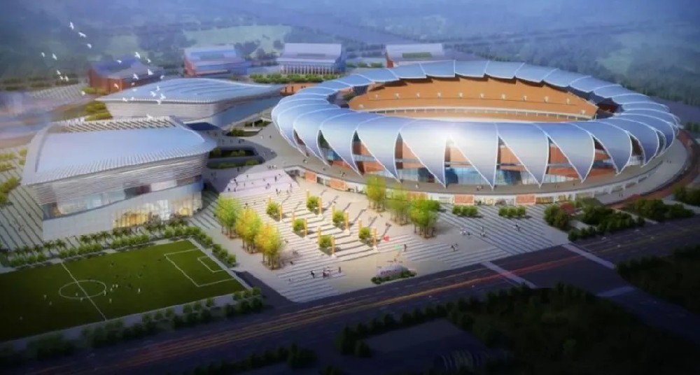 瑞麗國(guó)際文體中心緊鑼密鼓施工中，“盛世之花”即將綻放