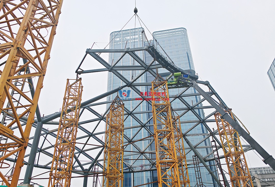 攻堅克難，全速推進|這個ETFE商業(yè)天幕迎來新進展