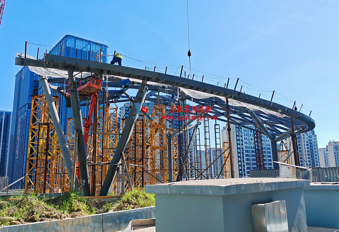 攻堅克難，全速推進|這個ETFE商業(yè)天幕迎來新進展