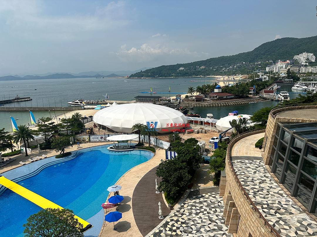 深圳京基大梅沙酒店多功能活動廳已完工 深圳京基大梅沙酒店多功能活動廳已完工