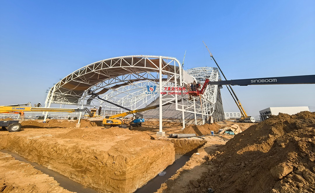 備受青睞的鋼膜結構建筑景觀 備受青睞的鋼膜結構建筑景觀