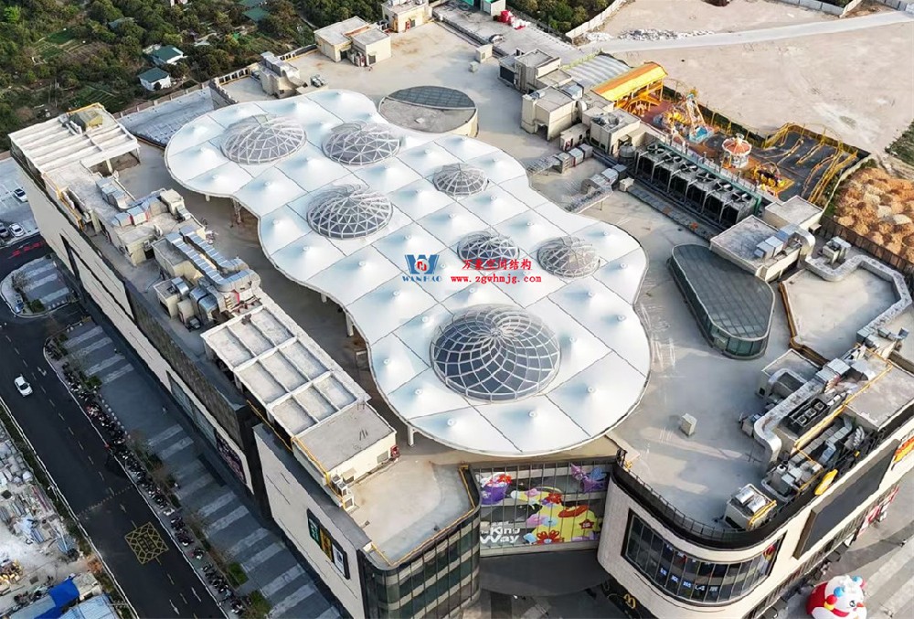 探索膜結構在商業(yè)街區(qū)穹頂?shù)纳衿鎽? >	
   <div   id=