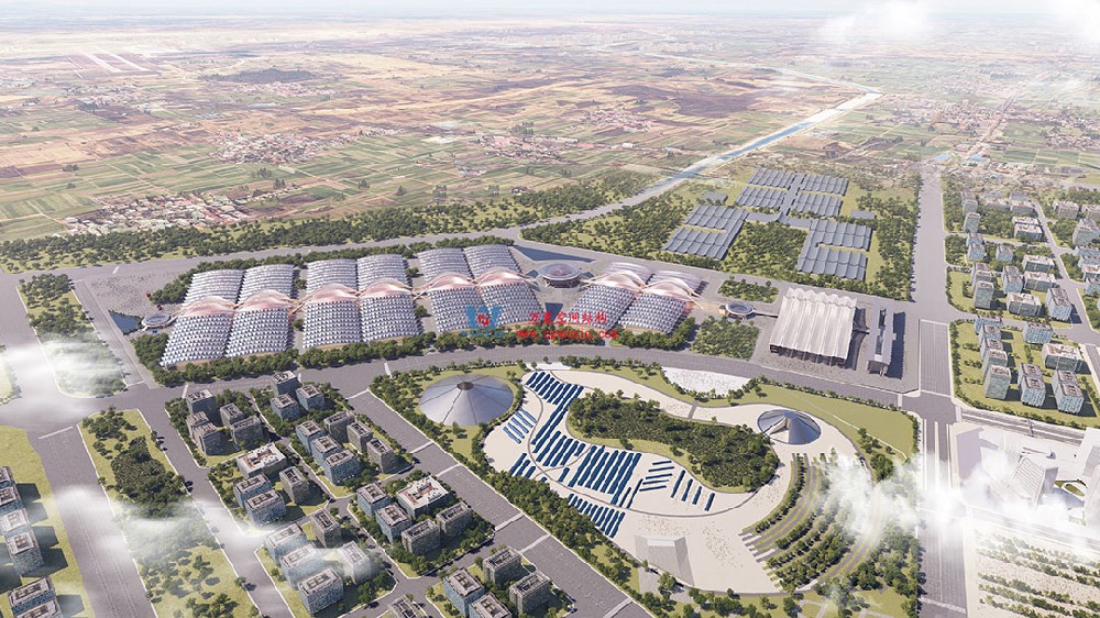 火力全開|中原國(guó)際會(huì)展中心二期標(biāo)準(zhǔn)展廳建設(shè)的速度與智慧