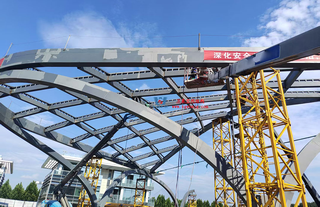 ETFE氣枕膜與雙曲面空間網殼結構結合是什么樣？一起來一睹真容