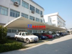 膜結構車棚排水怎么設計合理？膜結構車棚排水有哪幾種形式？