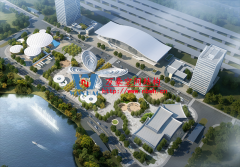 萬豪2020第19標-滬通鐵路張家港站地方配套工程站前西側旅客集散區蝴蝶造型天幕工程